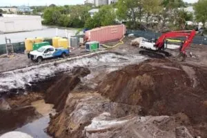 Subsurface Source Removal and Restoration