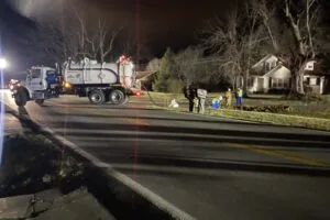 Gasoline Tanker Rollover