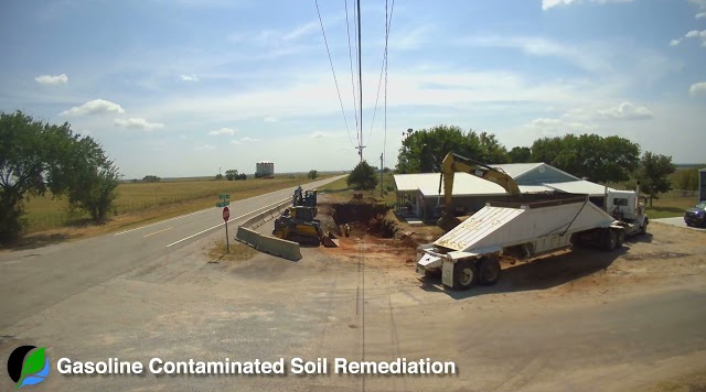 Gasoline Contaminated Soil Remediation