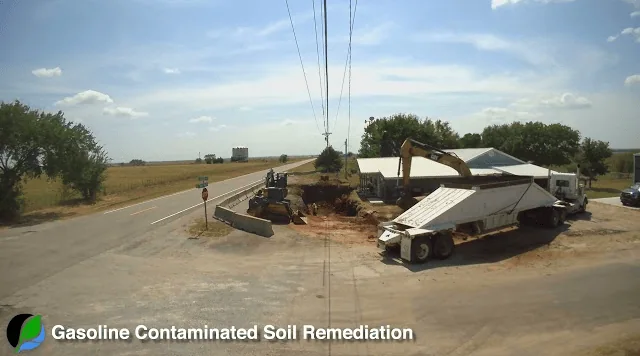 Gasoline Contaminated Soil Remediation