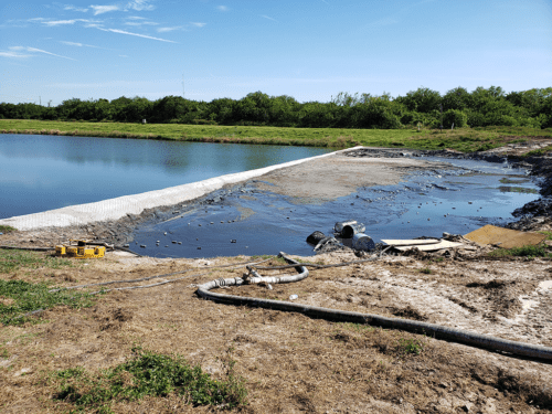 Stormwater Settling Pond Rehabilitation